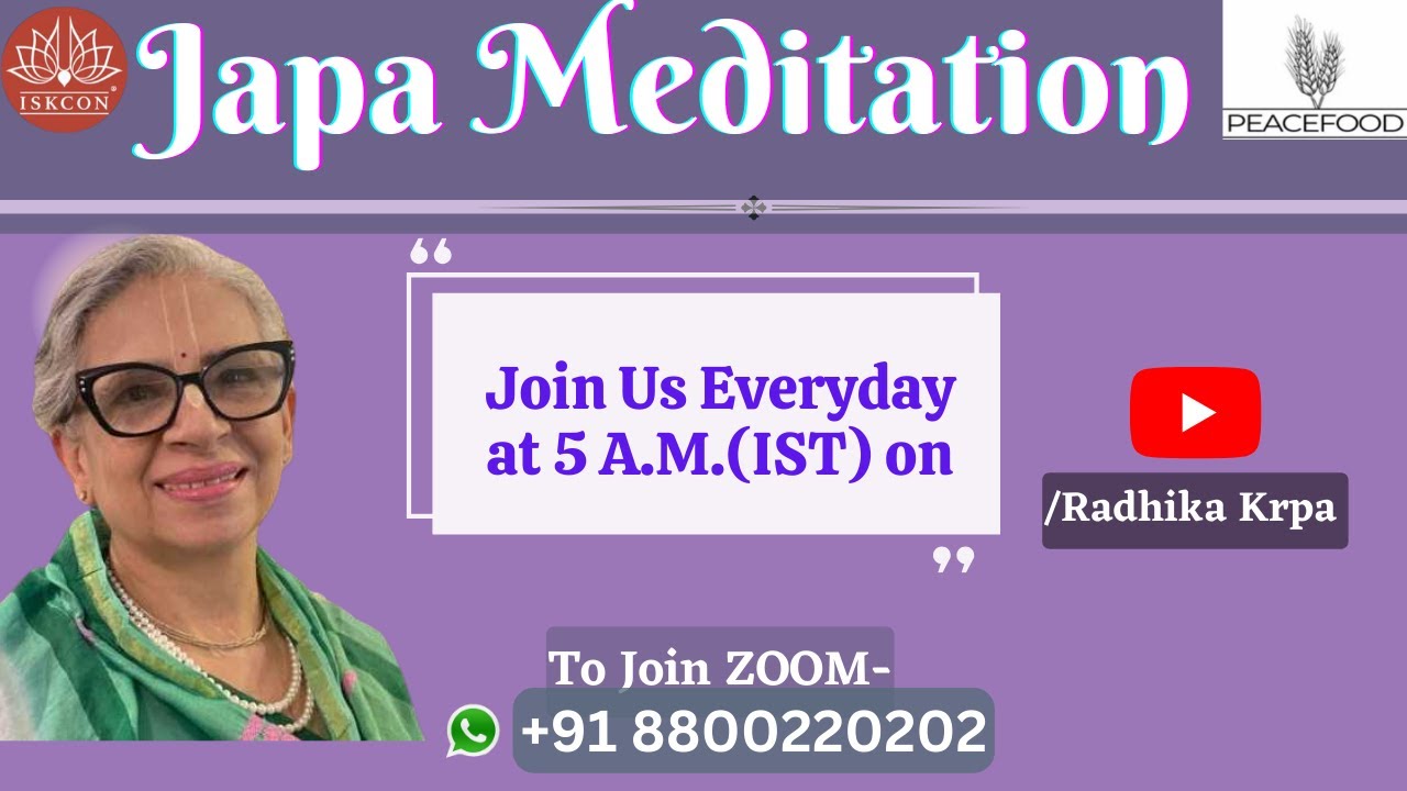 Chanting session day 878..6.10.23 #iskcon #meditation #spirituality #bhakti #harekrishna