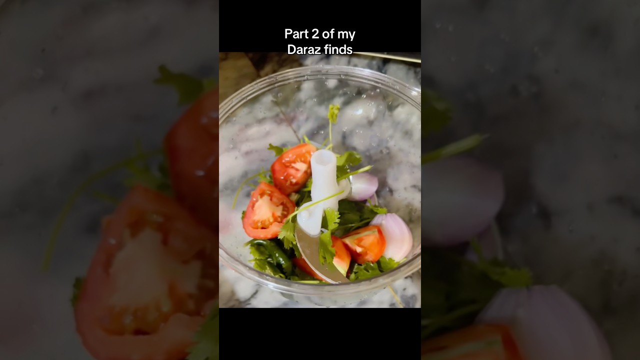 Part 2 of my Daraz find hand manual chopper 