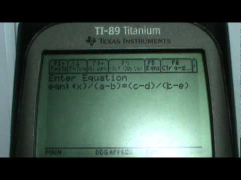 TÉLÉCHARGER NOTEFOLIO TI89 TI89 TÉLÉCHARGER NOTEFOLIO