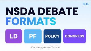 Every Debate Format Explained