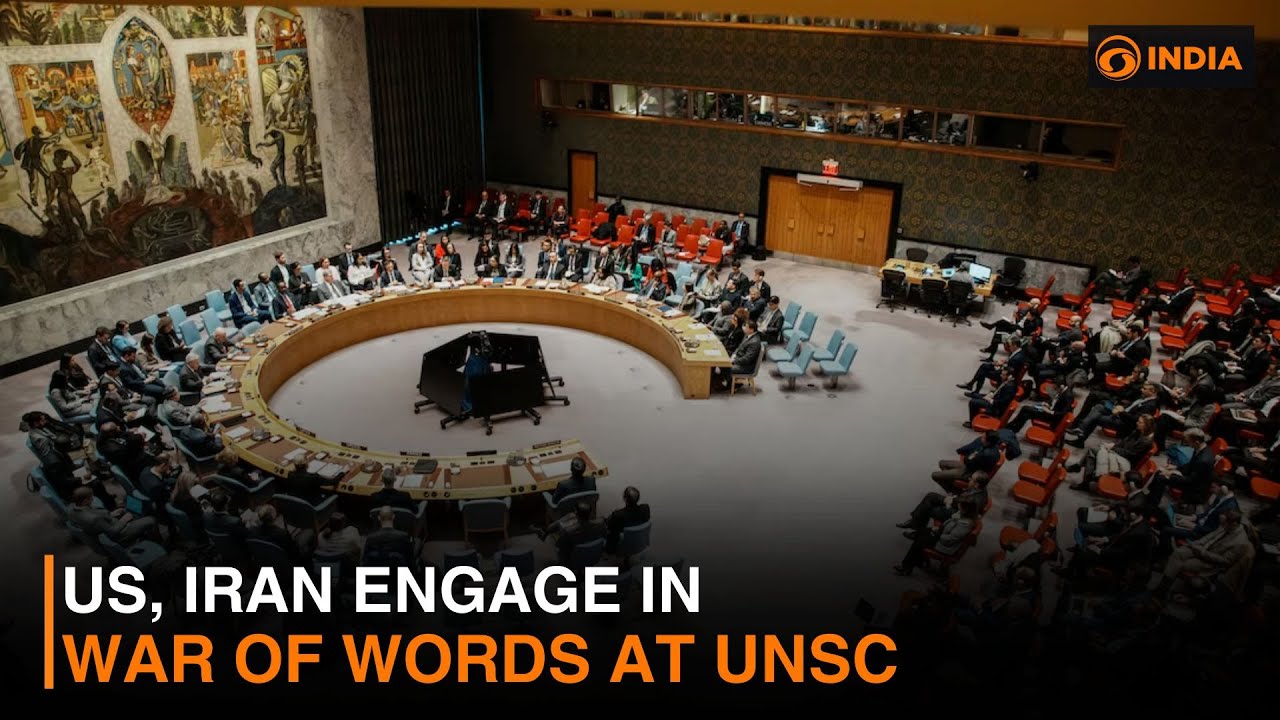 US, Iran engage in war of words at UNSC & more updates | DD India Live