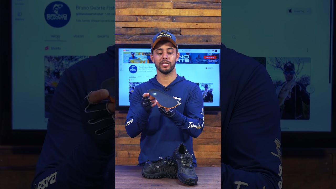 Tênis Antiderrapante Track Air Mesh Pesca Esportiva