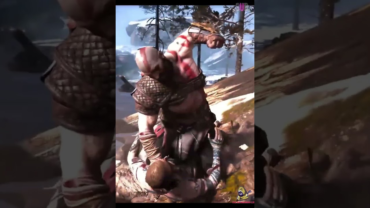 Kratos VS The Stranger Boss Fight -1