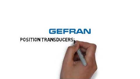 Gefran magnetostrictive position sensors.