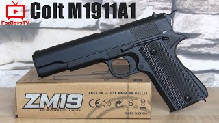 CYMA ZM 19 (Colt M1911A1) - лучший страйкбольный пистолет из серии ZM? (обзор и тесты)