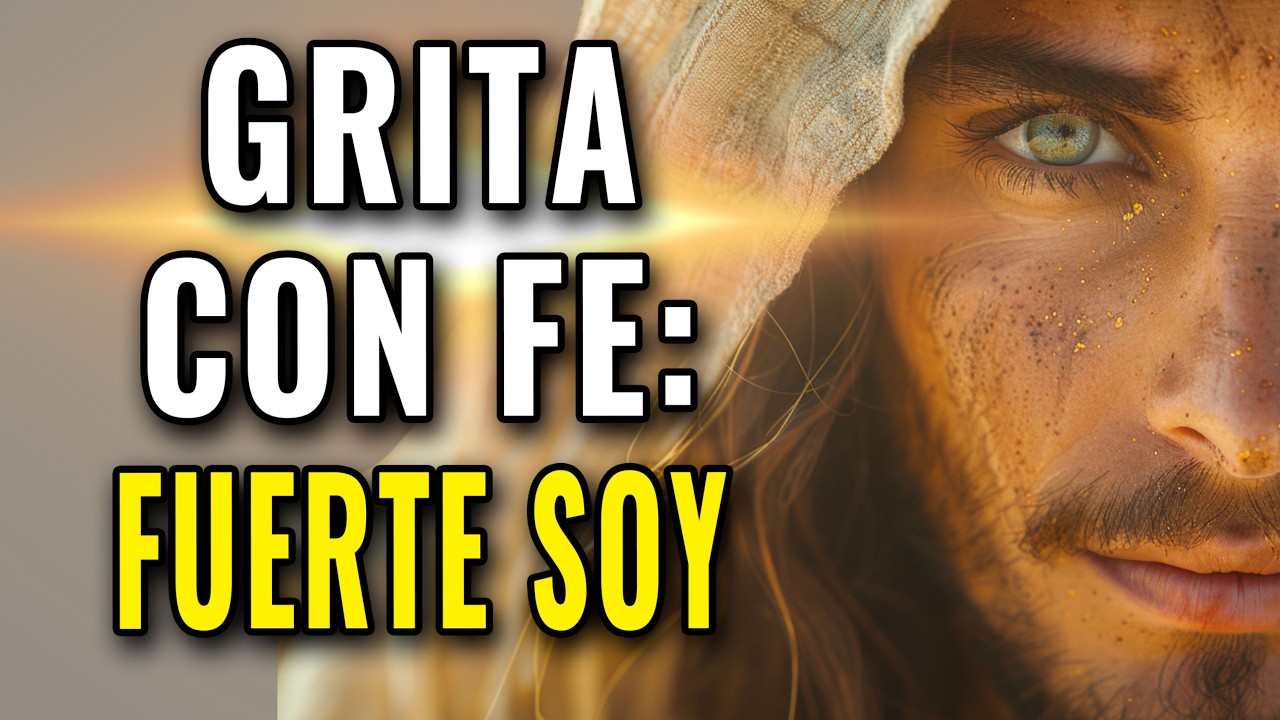 DIOS TE DICE, GRITA CON FE: FUERTE SOY EN EL PODER DE MI SENOR | Dios Es Bueno