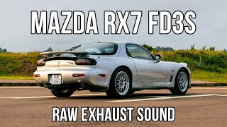 JDM 1997 Mazda RX7 FD3S - Straight Pipe Exhaust Raw Sound