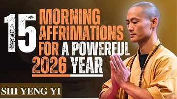 15 Morning Affirmations for a Powerful 2026 | Shi Heng Yi Motivation & Mindset