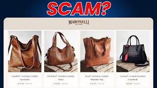 Maronellis Review - Legit Or Scam Shop?