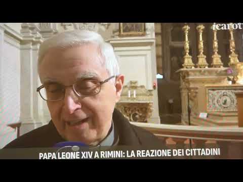 Video 2026 Papa Leone XIV a Rimini 22 agosto