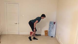 Split Stance Hip Hinge