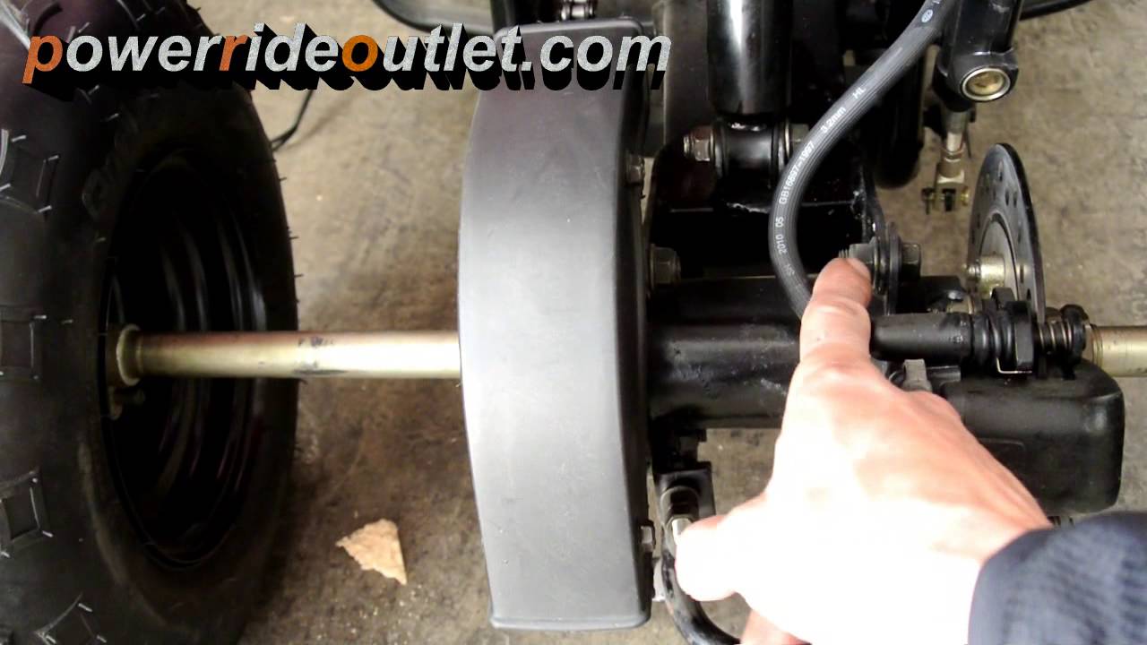How to install chain on ATV by PRO - YouTube
