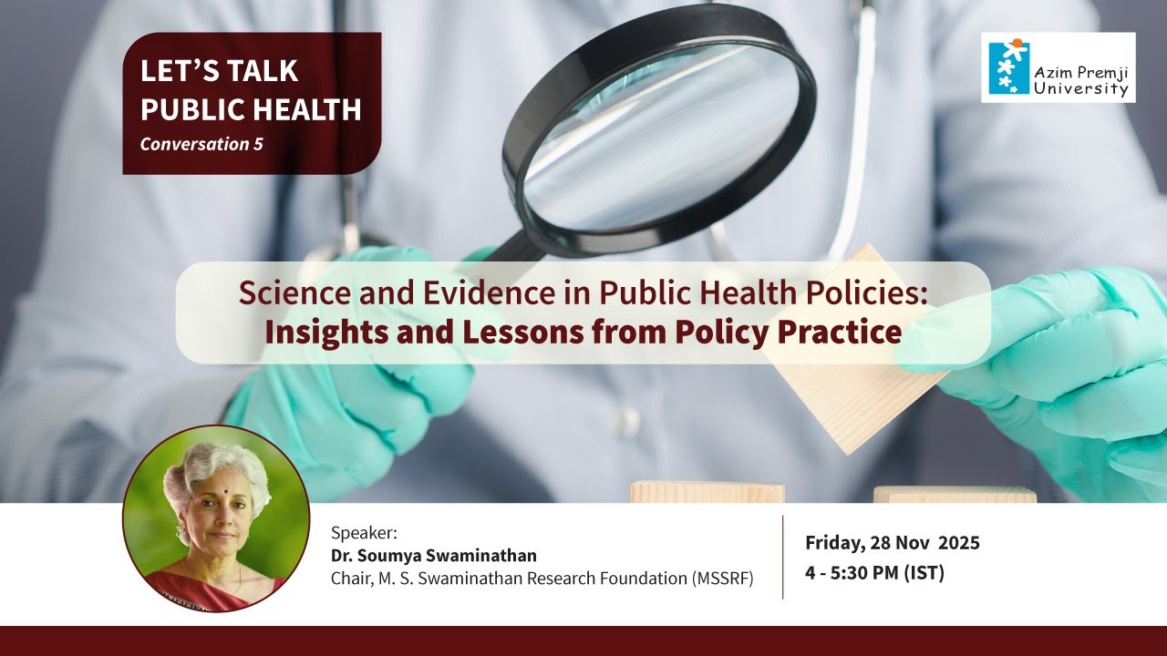Science and Evidence in Public Health Policies: Insights and Lessons ...