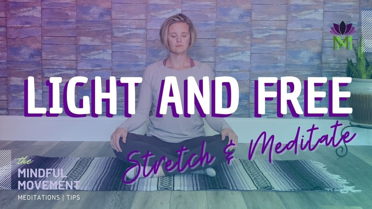 Release Tension from your Neck and Shoulders | Stretch & Meditation ...