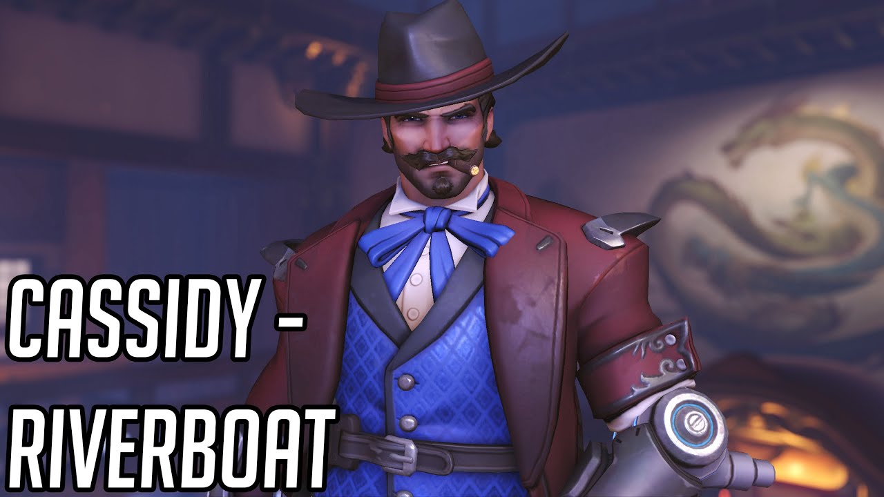 Cassidy Riverboat Skin Showcase Overwatch 2 Youtube