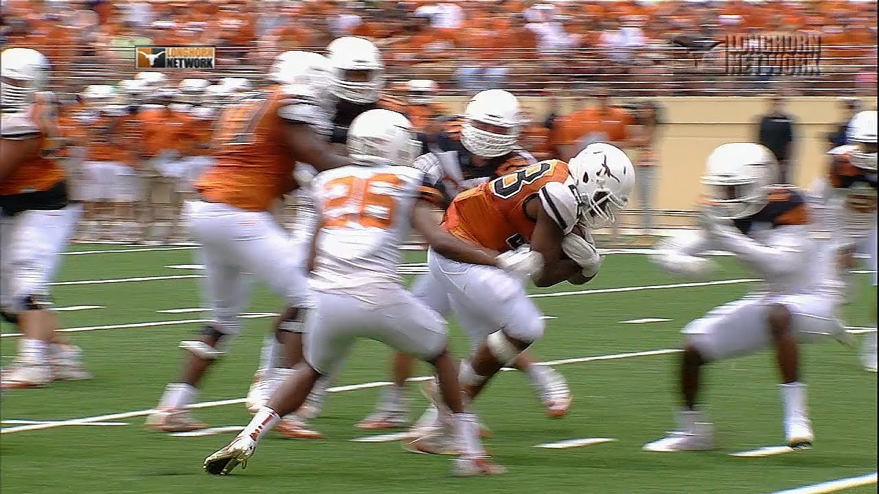 Football highlights: Orange-White Scrimmage [April 19, 2014]