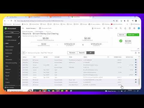 How Does Bill Com Clearing Account Work