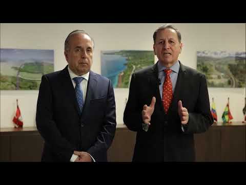 El Ministro Guillermo Reyes y el Director Alfonso Latorre aclaran temas del corredor Rosas Cauca.