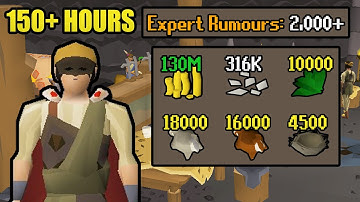 150 Hours of Hunter Rumours | UIM Collection Log Completionist (#29) [OSRS]