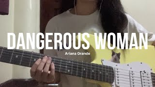 dangerous woman by ariana grande / electric guitar Resimi