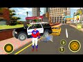 Superhero Flying 3D Simulator - Big City With Train, Citizens and Cars Gameplay