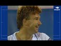 Andre Agassi vs Jimmy Connors Extended Highlights | 1988 US Open Quarterfinal