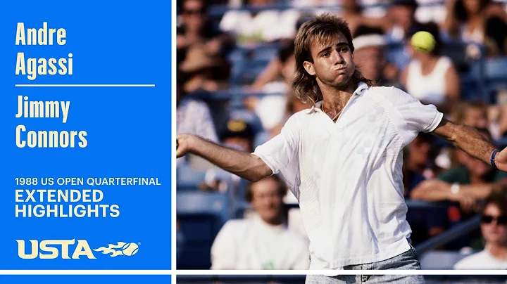 Andre Agassi vs Jimmy Connors Extended Highlights ...