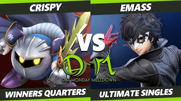 DAT Monday Meltdown 224 Winners Quarters - eMass (Joker) Vs. Crispy (Meta Knight) SSBU Ultimate