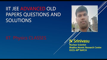 IIT JEE ADVANCED 2017 PHYSICS SOLUTIONS paper-2 section-1