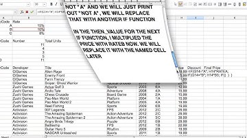 12.  NESTED IF FUNCTION IN CALC