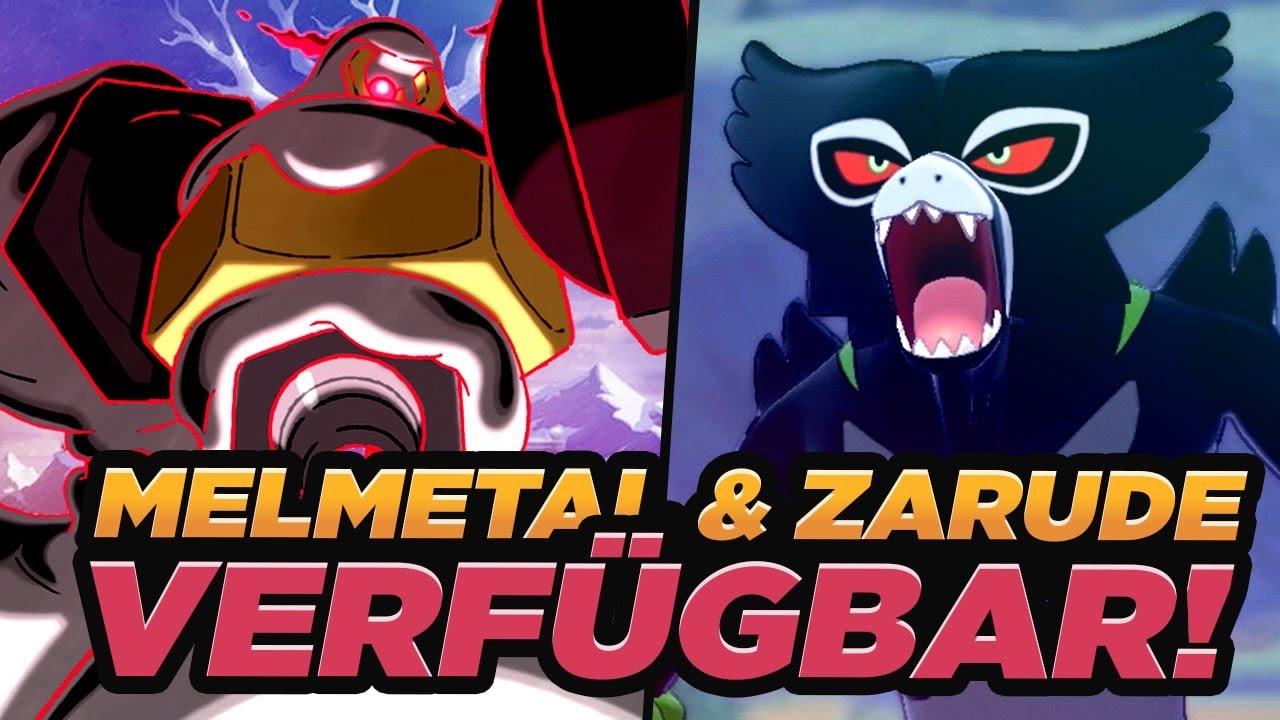 GMAX-MELMETAL & ZARUDE EVENT VERFÜGBAR! // Pokémon GO & HOME Transfer ...