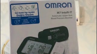 En Iyi Tansiyon Aleti Kutu Açılımı/Omron M7 Intelli It Tansiyon Aleti Kullanımı Resimi