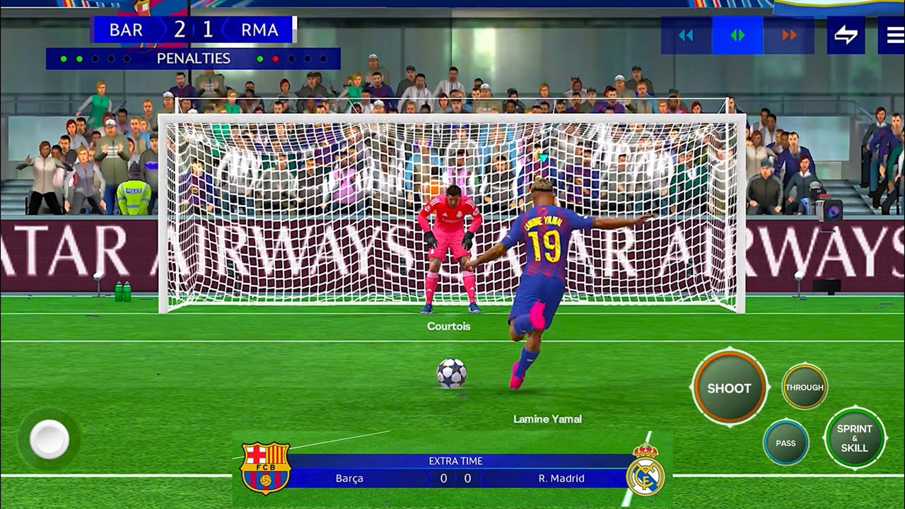 Fc Mobile 26 UCL Penalty Shootout #1 Barcelona Vs Real Madrid #fcmobile ...