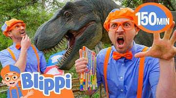 Can Blippi Find All the Dinosaurs? 🦖 Educational Fun at the Prehistoric Forest!