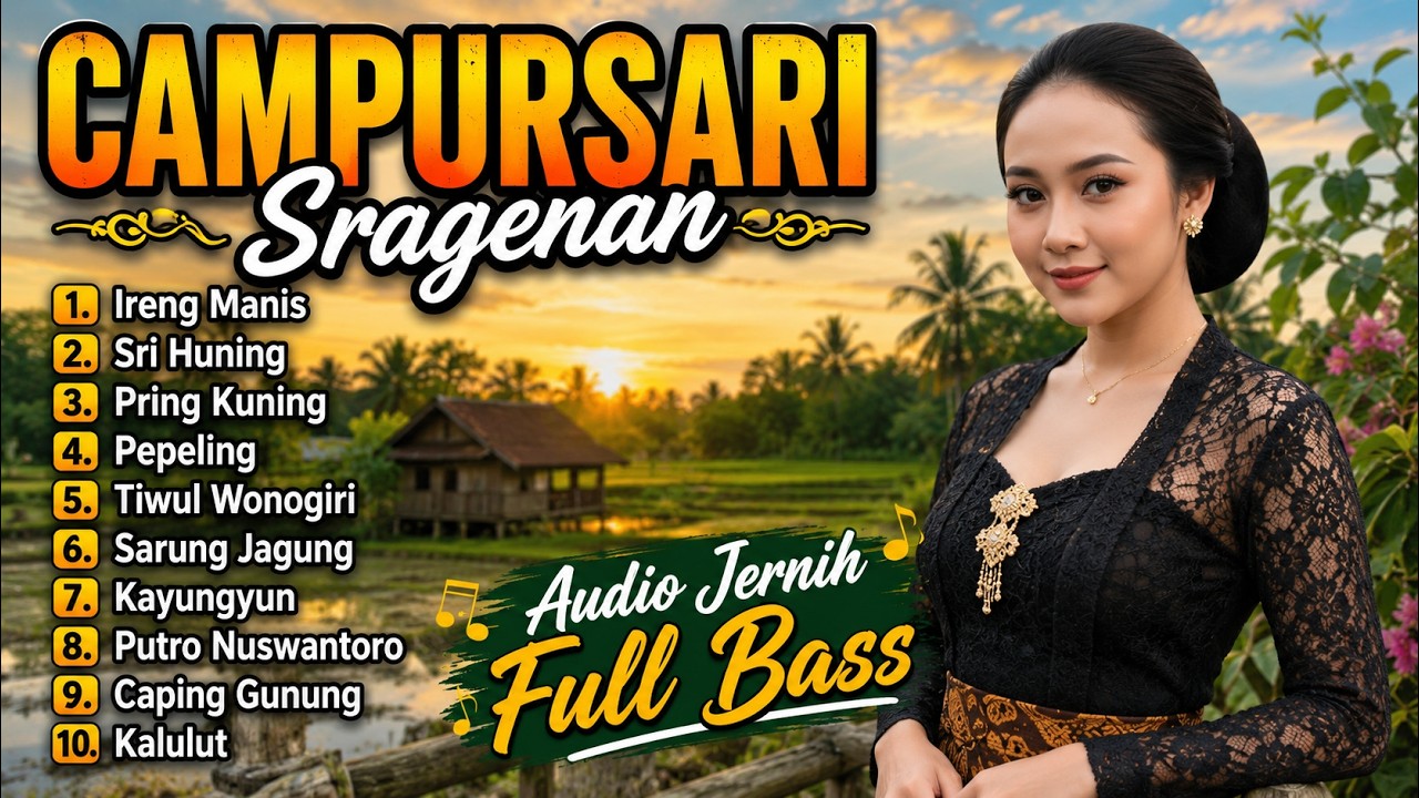 Campursari Sragenan Full Bass 2026 🔥 Audio Jernih | Ireng Manis, Sri Huning \u0026 Pring Kuning