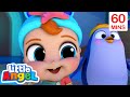 Little Angel - Fun Day At The Aquarium | Kids Fun &amp; Educational Cartoons | Moonbug Play and Learn