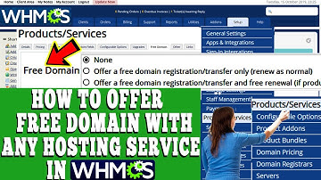 HOW TO OFFER FREE DOMAIN WITH ANY HOSTING SERVICE IN WHMCS? [STEP BY STEP]☑️