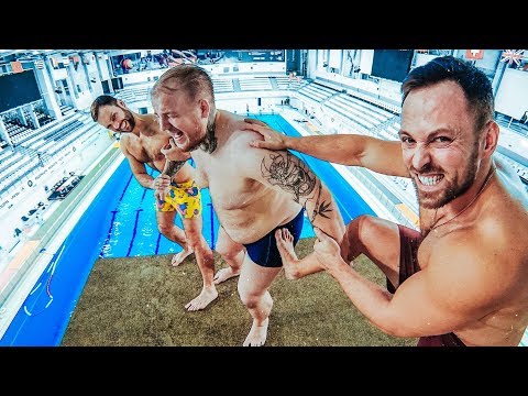 СТРАШНЫЙ ПРЫЖОК ТОЛСТЯКА С 10 МЕТРОВ / СМОЖЕТ ЛИ ОН?