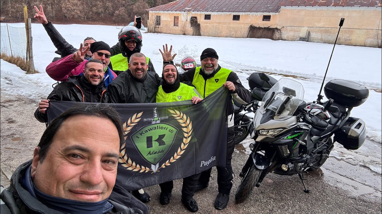 53esimo Raduno dell’amicizia 2/2026 - Monte Bernadia (UD) #insta360 #friends #kawasaki #drone 1/2 