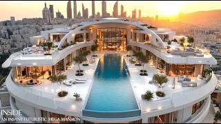 Inside an Insane Futuristic Mega Mansion 🏙️💎| Cinematic Tour in 4K