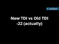 VW TDI cold start New(er) vs Old
