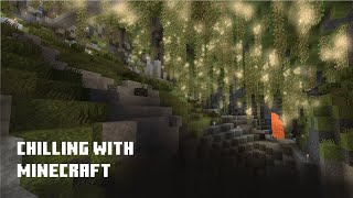 Minecraft Relaxing Gameplay.