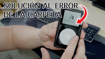 iPod 4ª Generación: Cómo Solucionar el Error del Icono de Carpeta