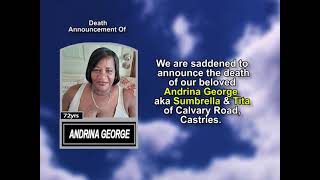 Andrina George ~ Medium Obituary