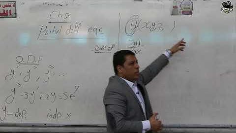 Lecture 13 - Partial Diff. equ.