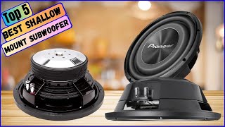 Best Shallow Mount Subwoofer for 2023  Premium Sound Solutions!