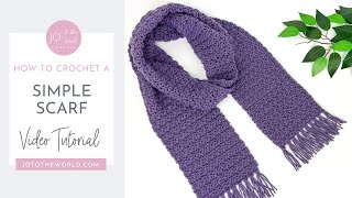 Simple Crochet Scarf for Women | Easy Scarf Crochet Pattern screenshot 4