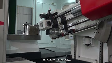 Shuangli High Quality Six Axis CNC Deep Drilling Machine with high speed