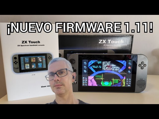 ZX TOUCH: NUEVO FIRMWARE 1.11 - Nuevas características y