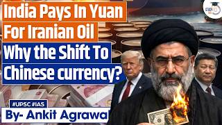 India settles Iranian oil trades in yuan - why the shift to Chinese currency? Ankit Agrawal Study IQ